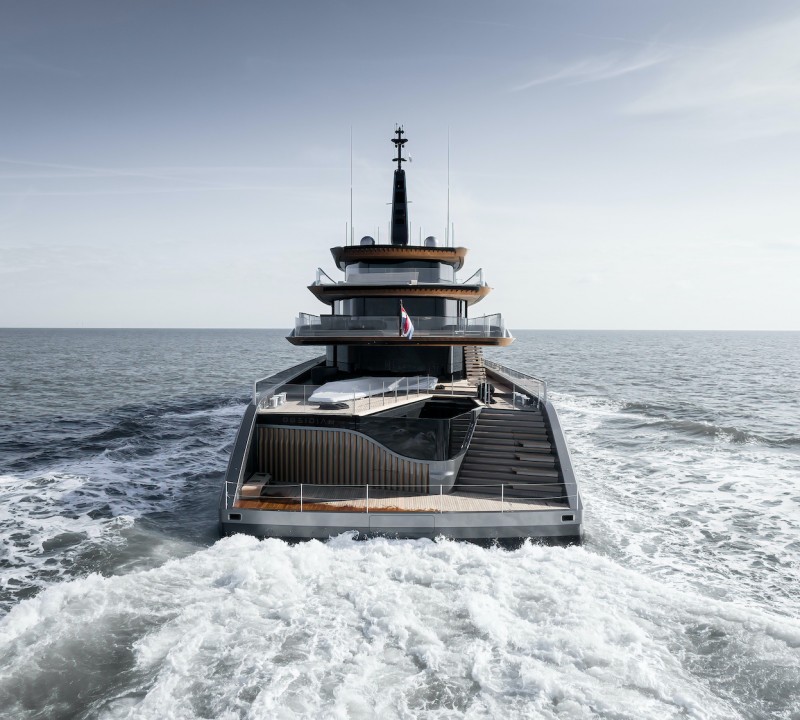 Yacht OBSIDIAN Feadship CHARTERWORLD Luxury Superyacht Charters